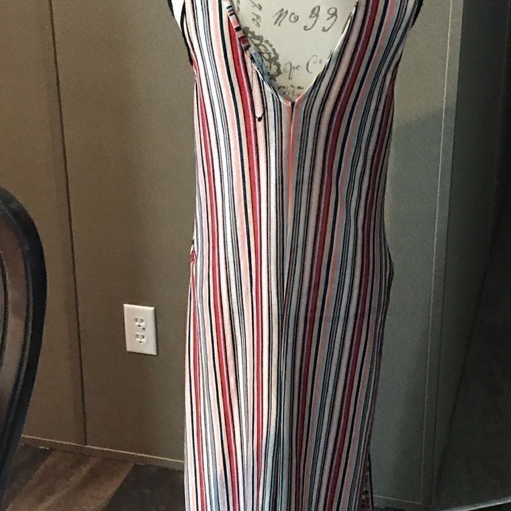 Zara Trafaluc Size Small Striped Beach Dress NWOT - Picture 12 of 12